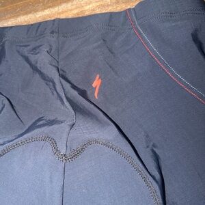 Specialized Black Cycling Shorts with Red Logo, LIKE NEW
